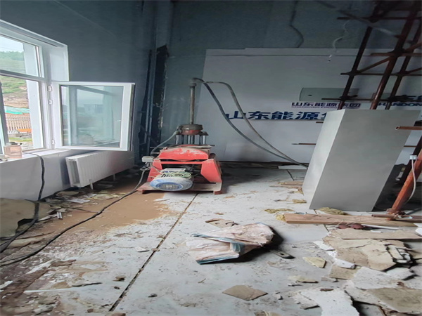 肥乡地基基础下沉墙体裂缝加固注浆顶升施工